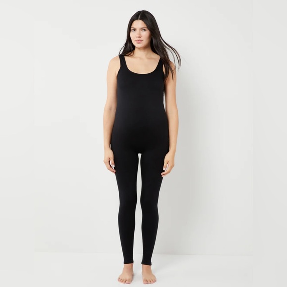 A Pea in the Pod Seamless Maternity Unitard - Picture 2 of 8